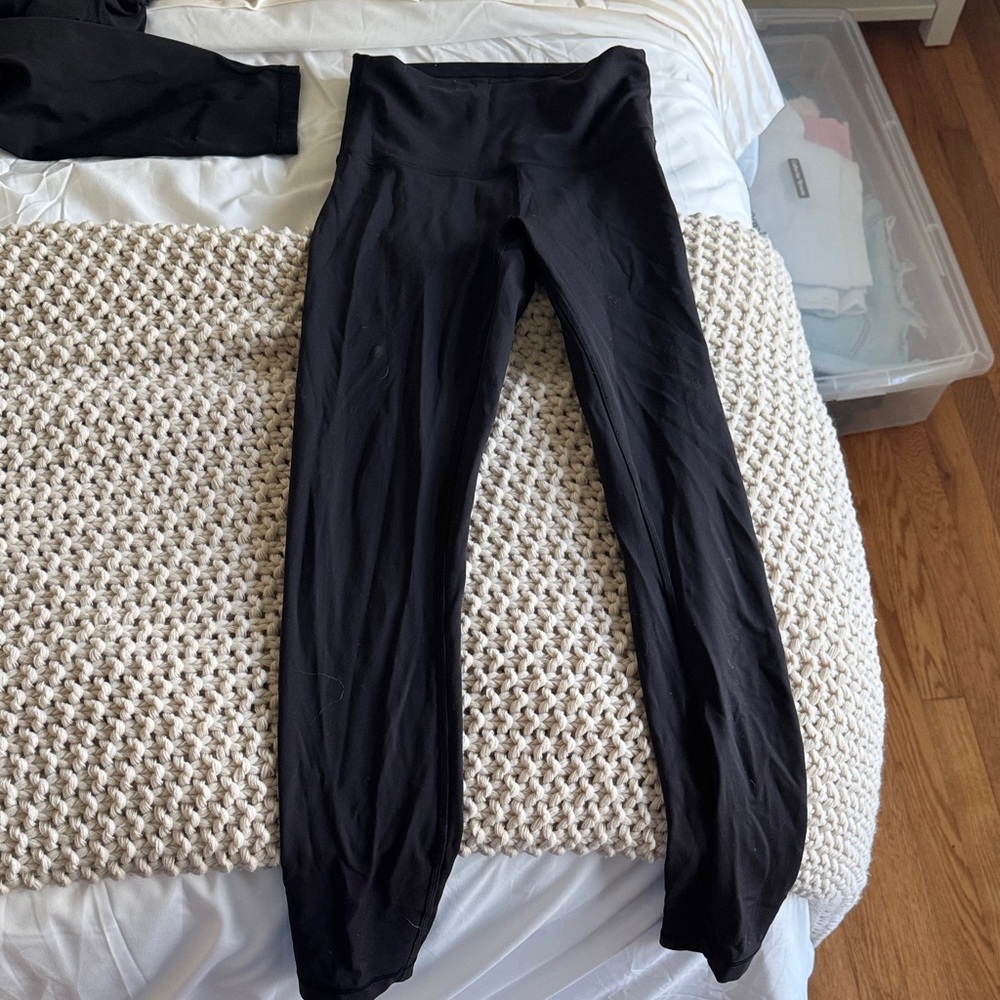 lululemon athletica Black High-Waist Leggings